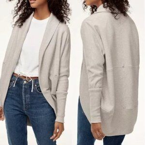 Wilfred by Aritzia Diderot Cocoon Gray Cardigan Size XS